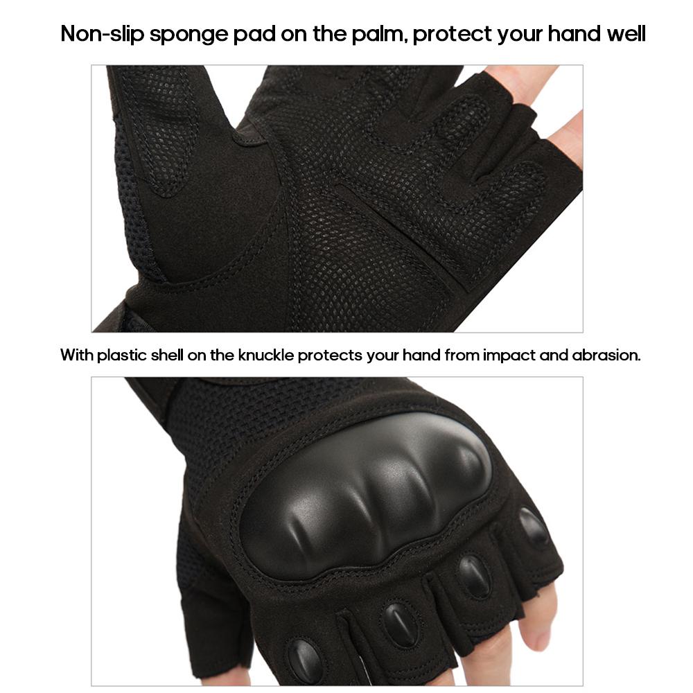 Găng tay thể thao ngoài trời nửa ngón, Găng tay chống trượt Chống mài mòn