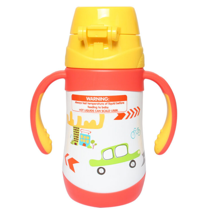 [ 10227-Nuby ] Bình uống nước giữ nhiệt bằng Inox, 2 chiều nóng lạnh, dung tích 280ml