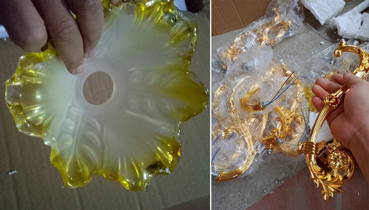 Đèn chùm GANST phong cách châu Âu hiện đại, cao cấp trang trí nội thất sang trọng - kèm bóng LED chuyên dụng.