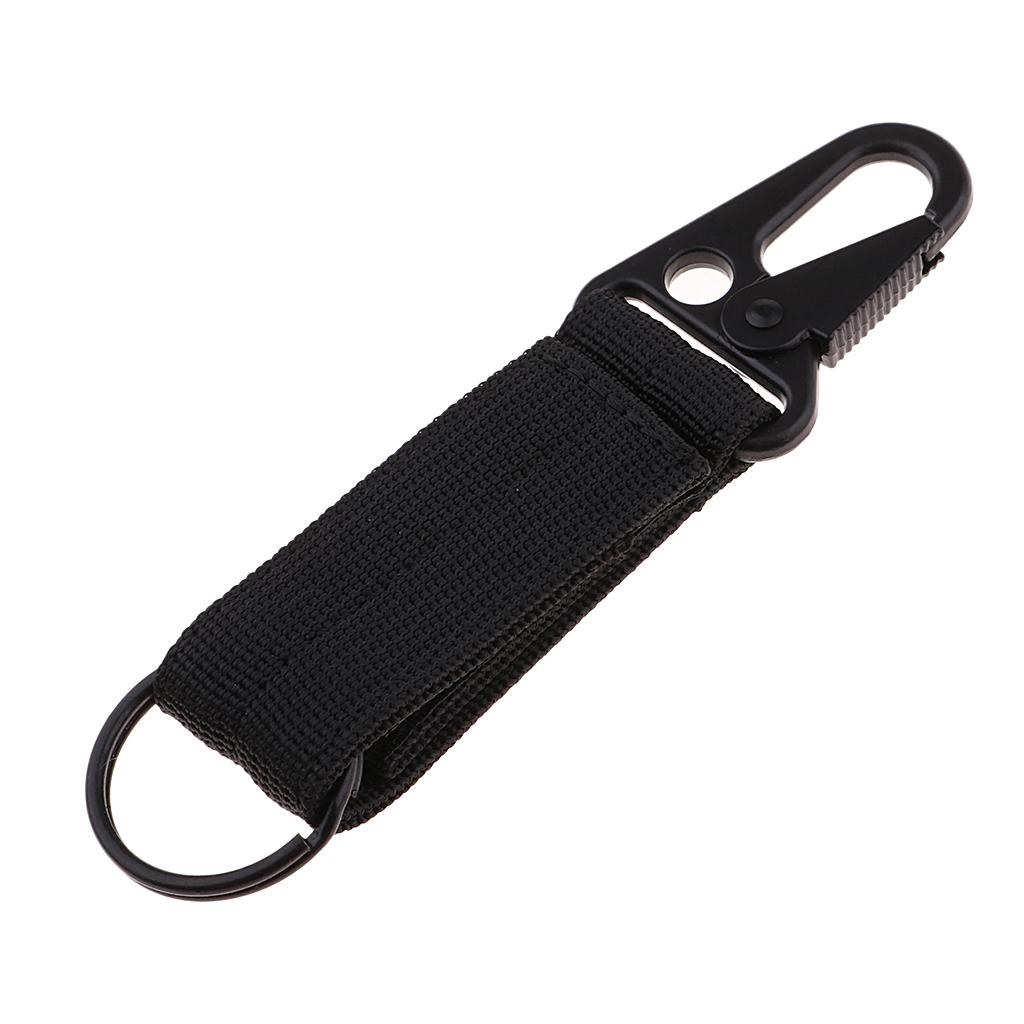 Key Hook Webbing Buckle Belt Carabiner Clip
