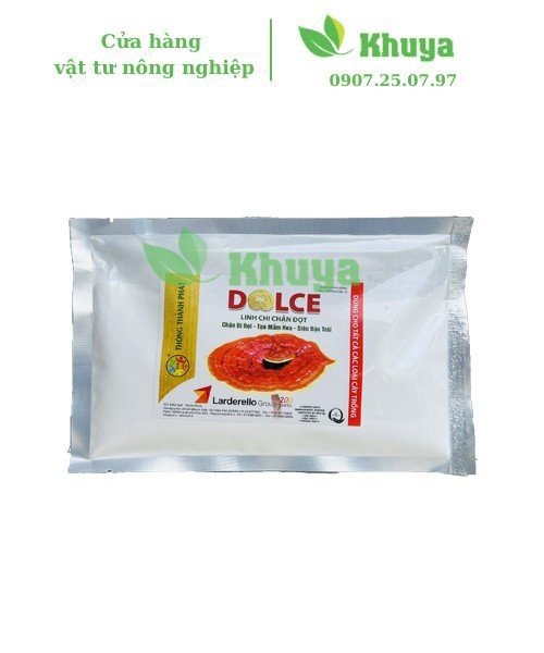 Phân bón vi lượng Dolce 250gr Linh Chi Chặn Đọt