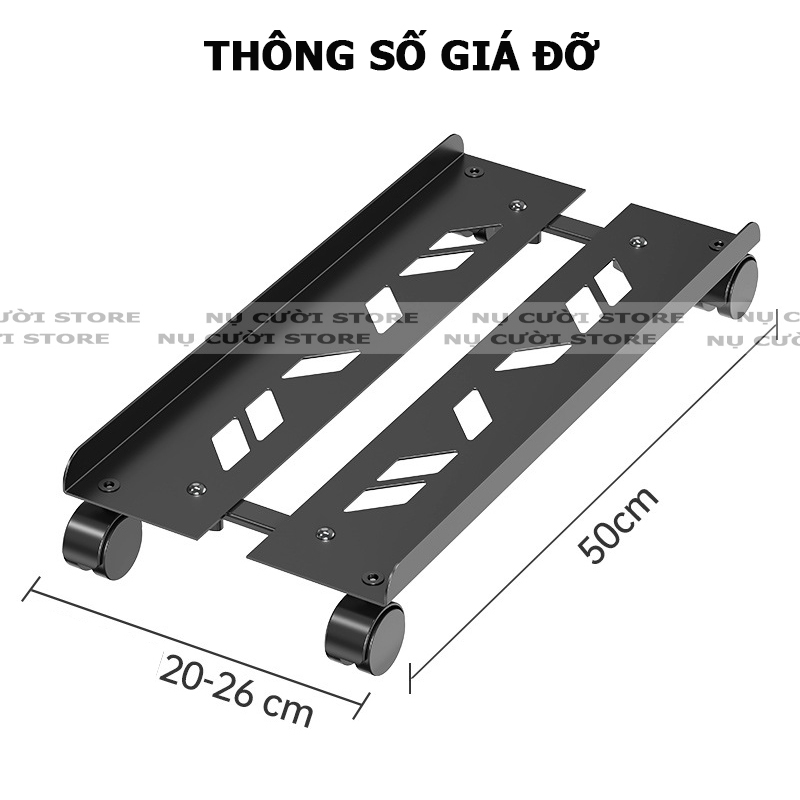 Hình ảnh Đế Để CPU;  Giá Đỡ Cây Máy Tính Bàn Làm Việc; Khay Để Nâng Di Động; Kệ Tản Nhiệt Đa Năng Treo Tường