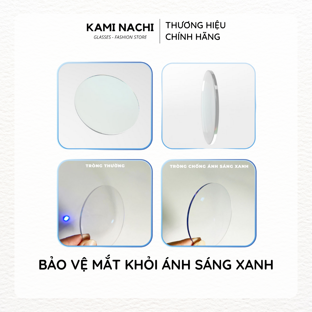 Tròng ánh sáng xanh