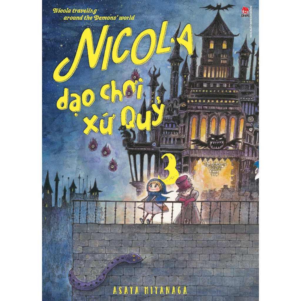 Truyện tranh - Boxset Nicola dạo chơi xứ quỷ - Trọn bộ 4 Tập - Tặng kèm 2 thẻ nhân vật - NXB Kim Đồng - 1 2 3 4