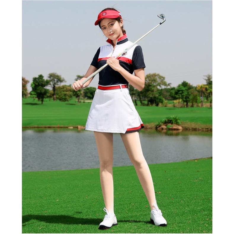 Quần tất golf nữ PGM thể thao nhiều màu xà cạp lụa chất cotton lạnh thoáng khí QT001 - Hàng Chính Hãng