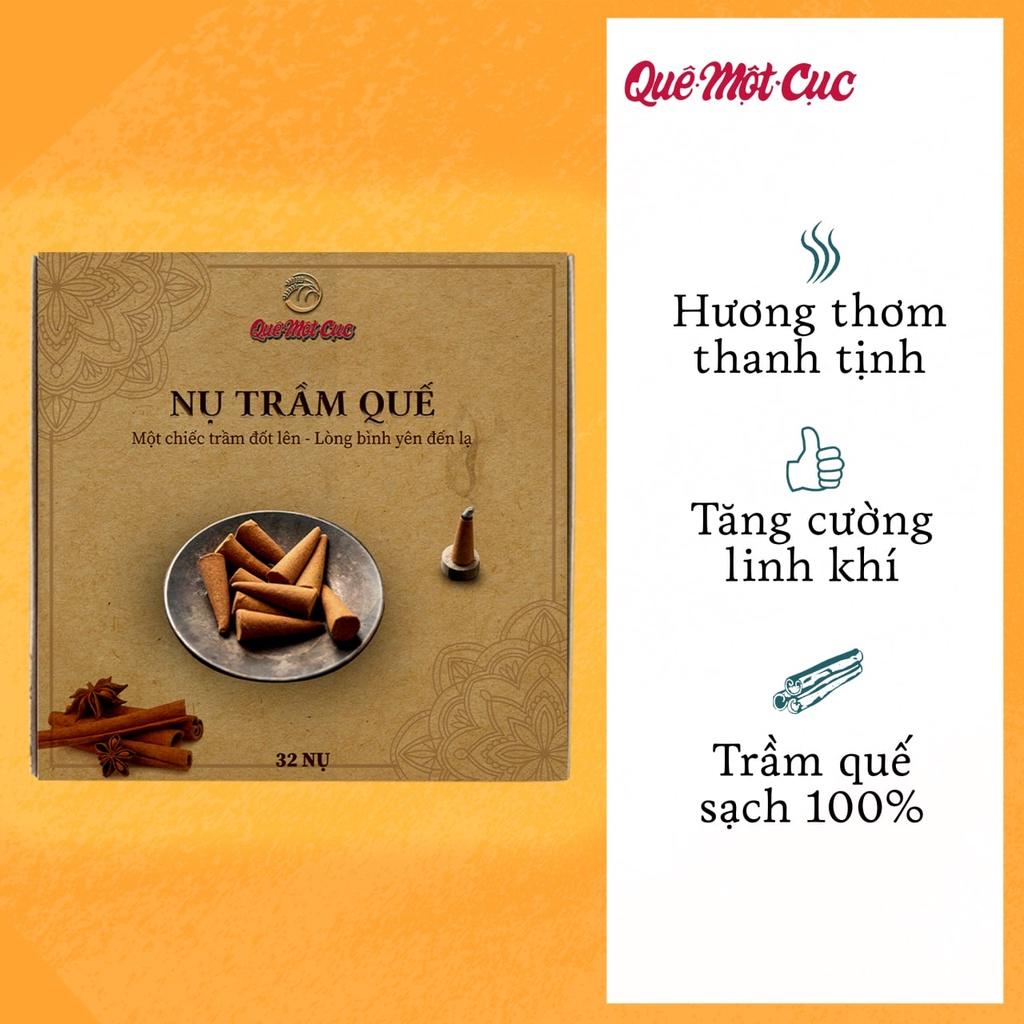 Nụ trầm hương quế, thiên nhiên, khử mùi, làm sạch không khí, thu hút vượn khí, thơm thư giãn Quê Một Cục (loại cao cấp)