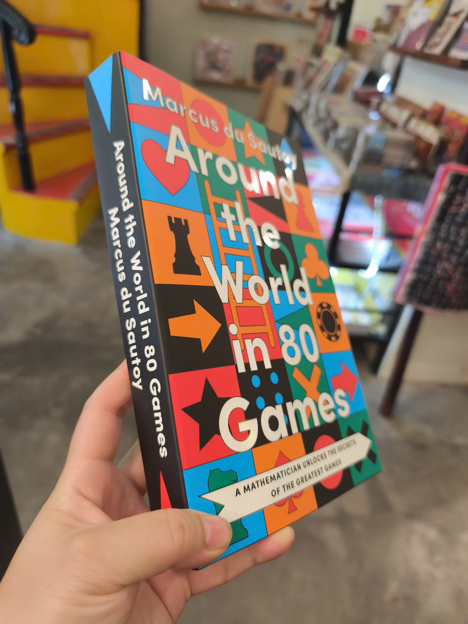 Sách - Around the World in 80 Games - Marcus du Sautoy | Mathematics / Science / Ngoại văn Nhập khẩu