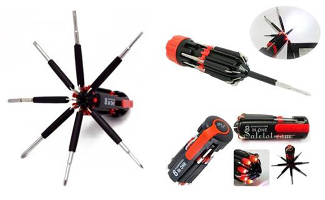 Bộ vặn ốc vít đa năng 8 in 1 cao cấp