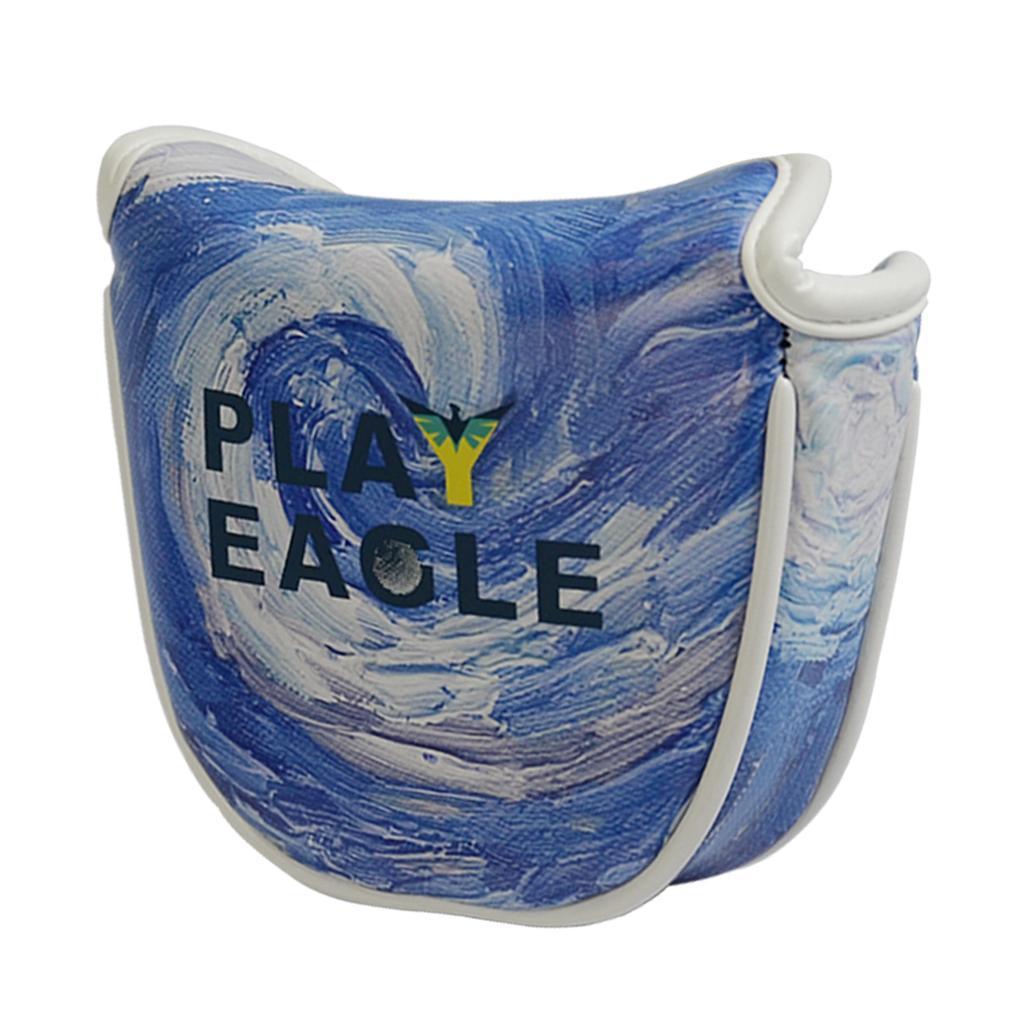 PU Golf Mallet Head Cover  Putter Cover Sleeve