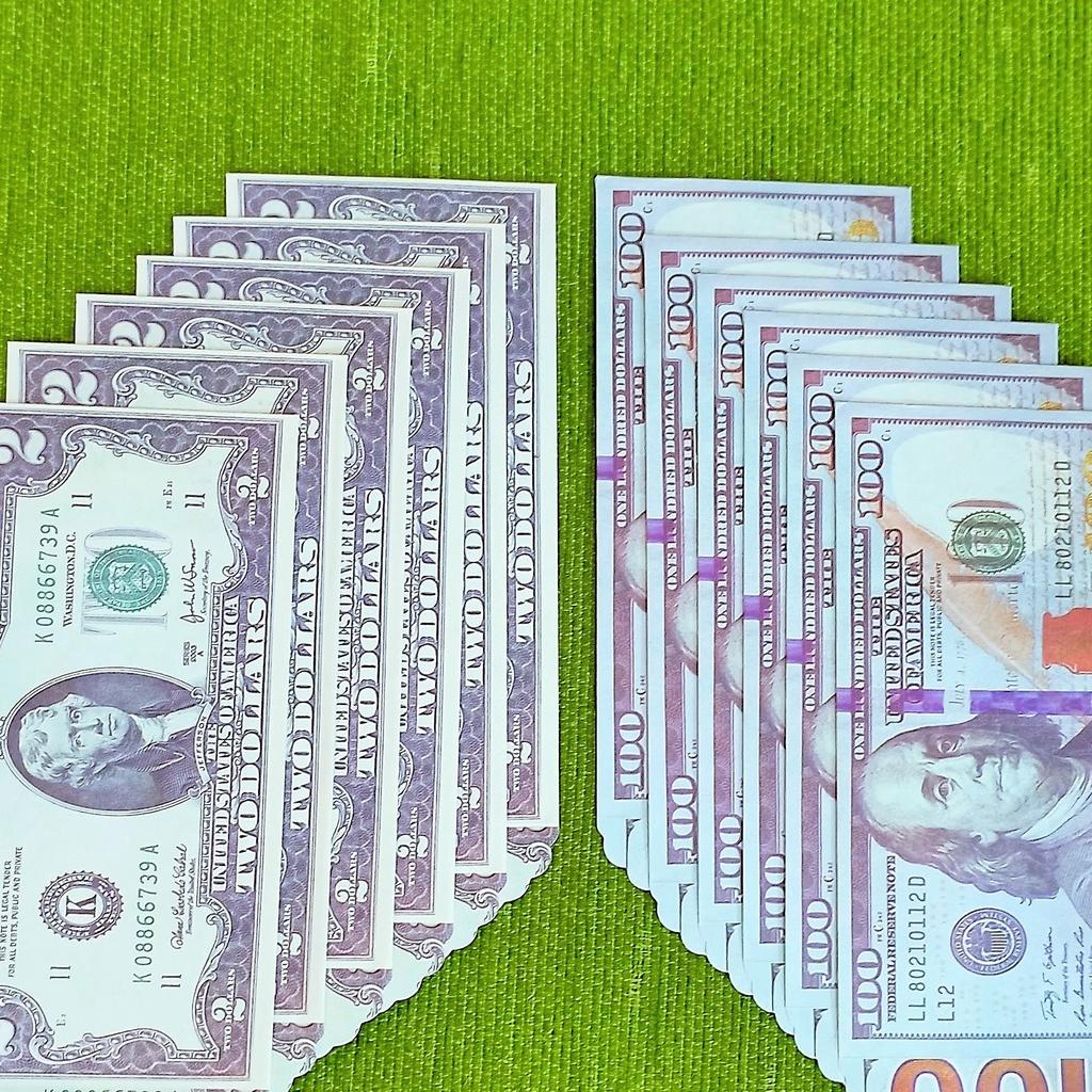 Thiệp lì xì đôla