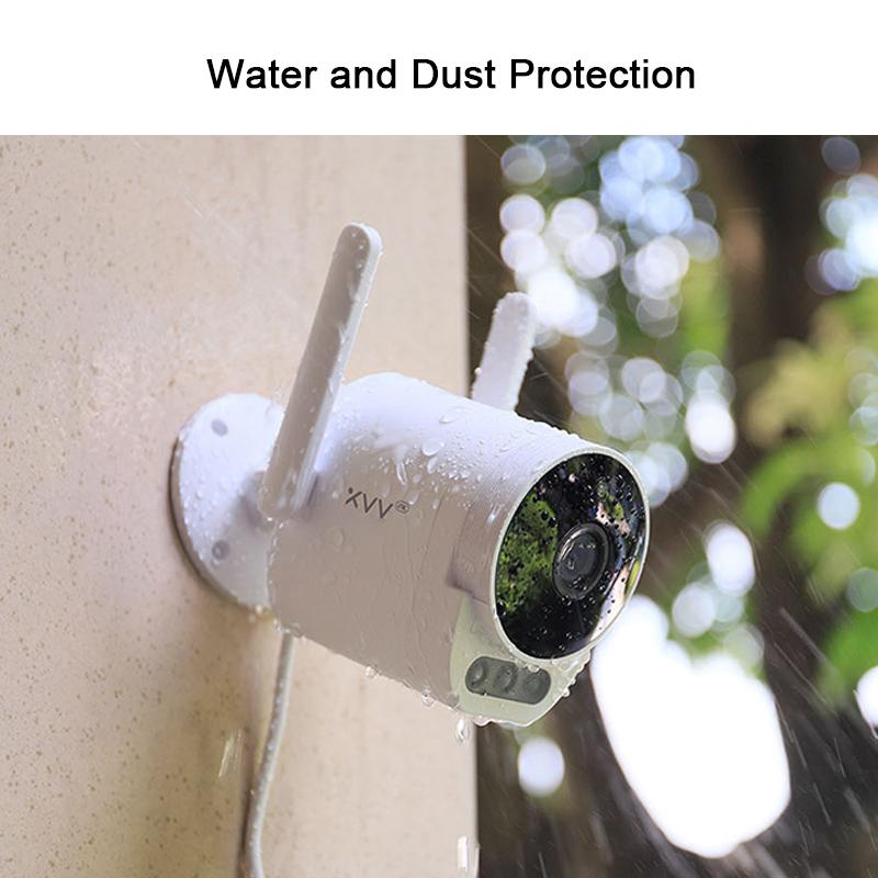 Máy ảnh toàn cảnh ngoài trời Xiaovv 2K 1296p 110 ° camera IP
