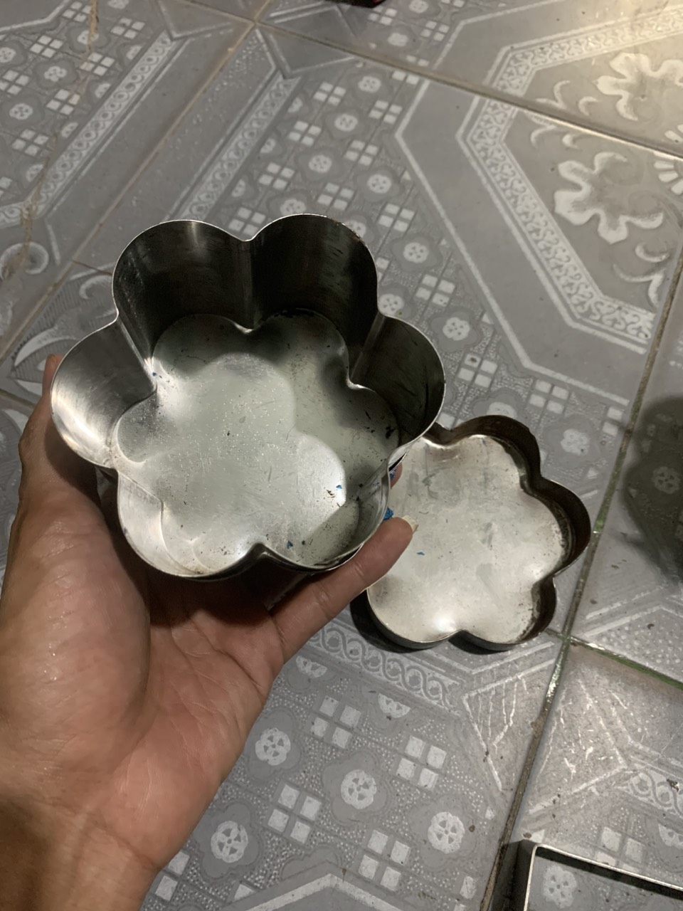 Khuôn Làm Giò Lụa Nắp Thụt Giò hoa 1000 gr Làm Giò Chả, Chả Lụa, Giò thủ Chuyên Nghiệp, Đảm Bảo An Toàn Vệ Sinh Thực Phẩm Cam Kết Xài Bền PVN4830