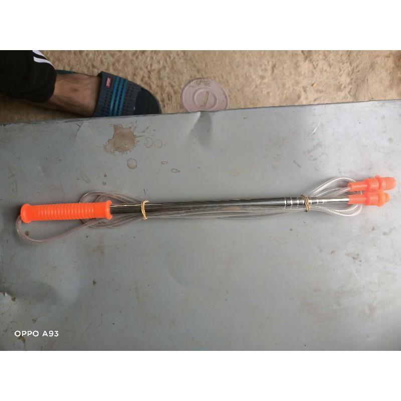 Cần rút 2,5m đến 3,6m xịt cây cao