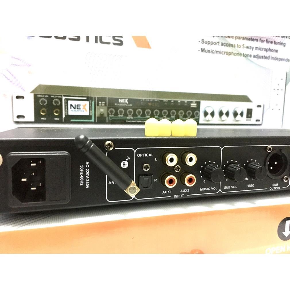 Vang Cơ FX20 PLus Có Điều Khiển Có Chống Hú . Kết Nối Quang Học OPTICAL, BLUETOOTH, USB, AV...