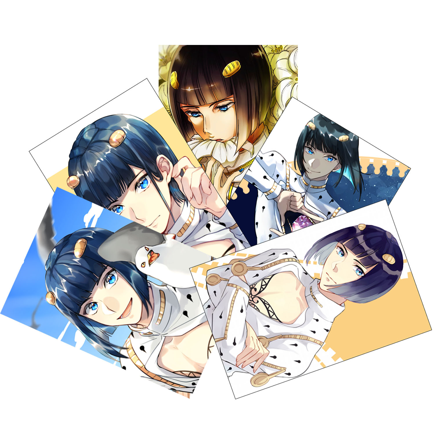 SET 3 Tranh Poster JoJo no Kimyou na Bouken A4 21cmx30cm