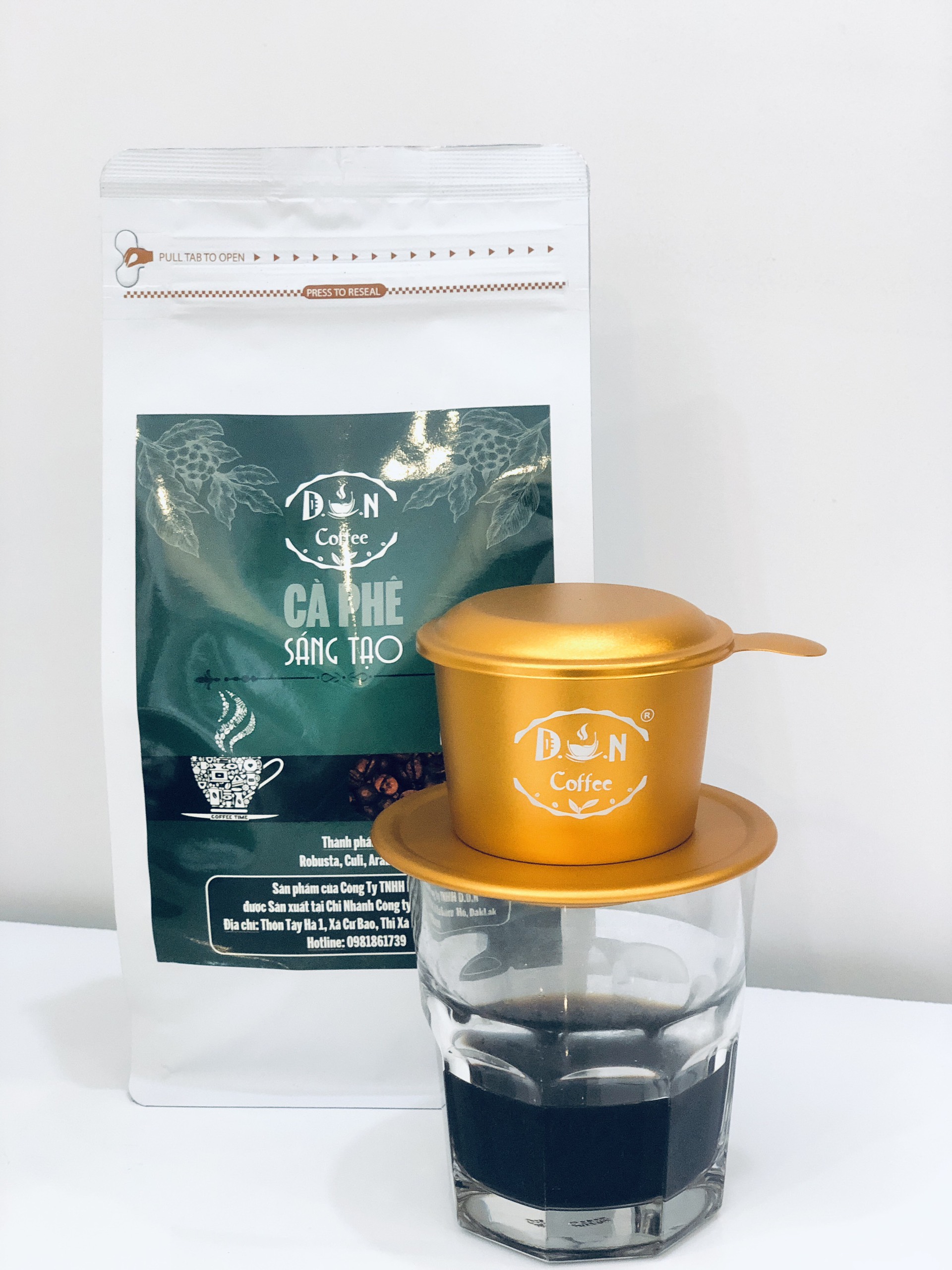 CÀ PHÊ BỘT D.O.N COFFEE SÁNG TẠO  (500 Gram)