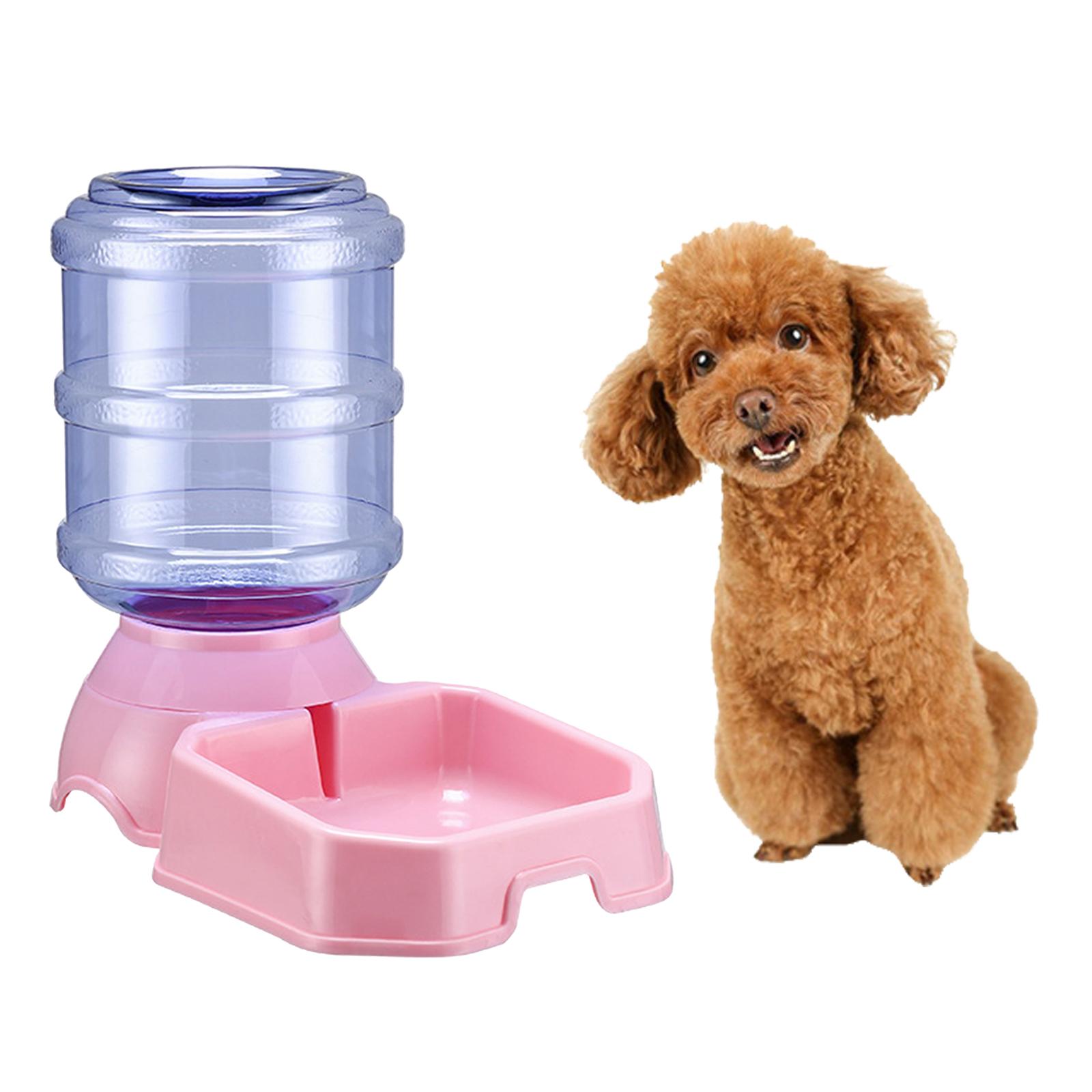 Automatic Cat Dog Feeder Water Dispenser for Small Medium Dog Pets Puppy Kitten Large Capacity 3.8L