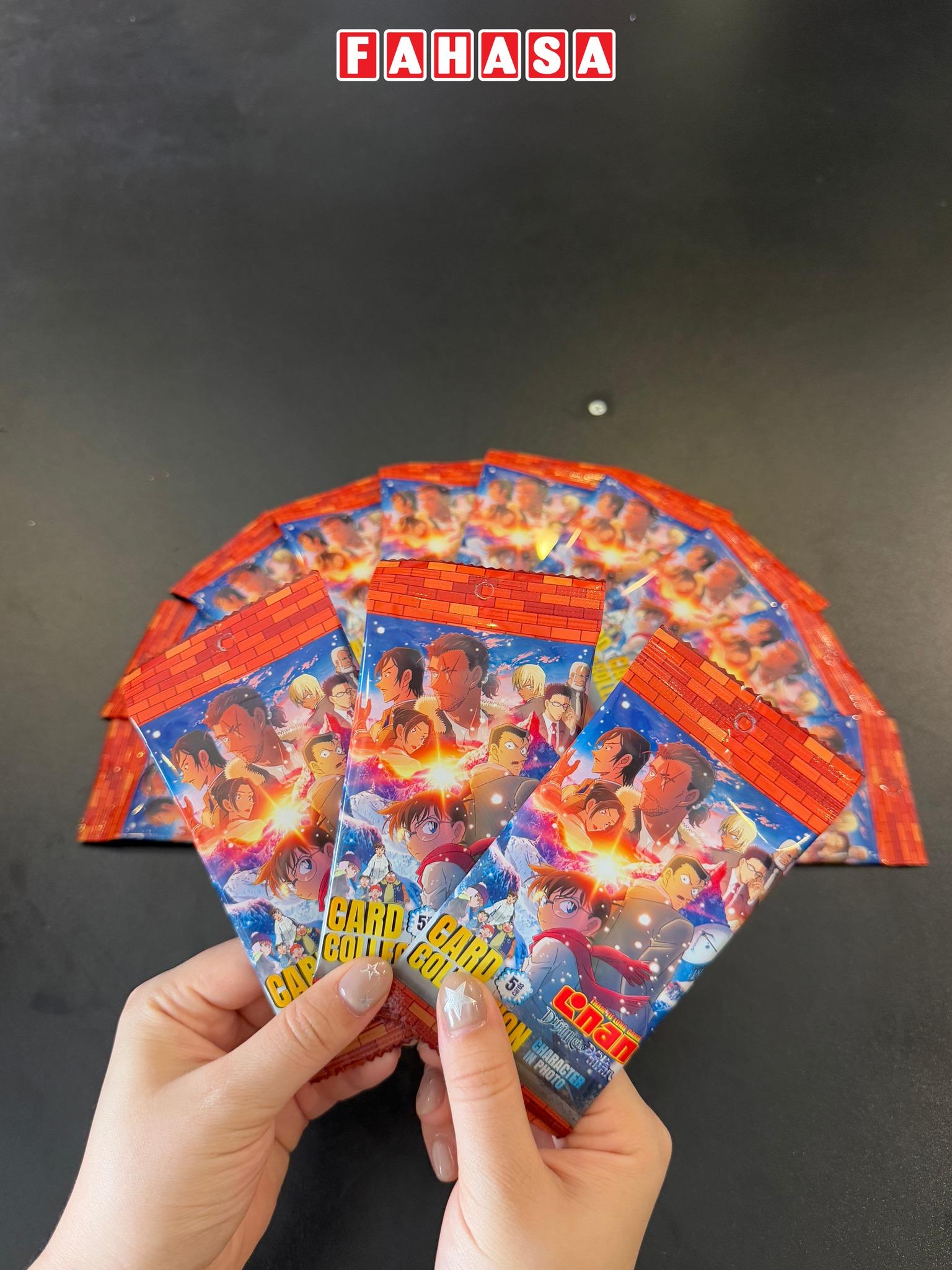 Bộ Thẻ Sưu Tập - Card Collection Thám Tử Lừng Danh Conan Movie 2025 - Dư Ảnh của Độc Nhãn (5 Cards Ngẫu Nhiên/Túi)