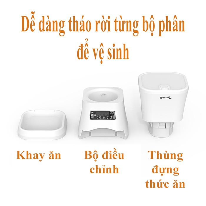 Máy Cho Chó Mèo ăn Tự động Dung Tích 11L Size To