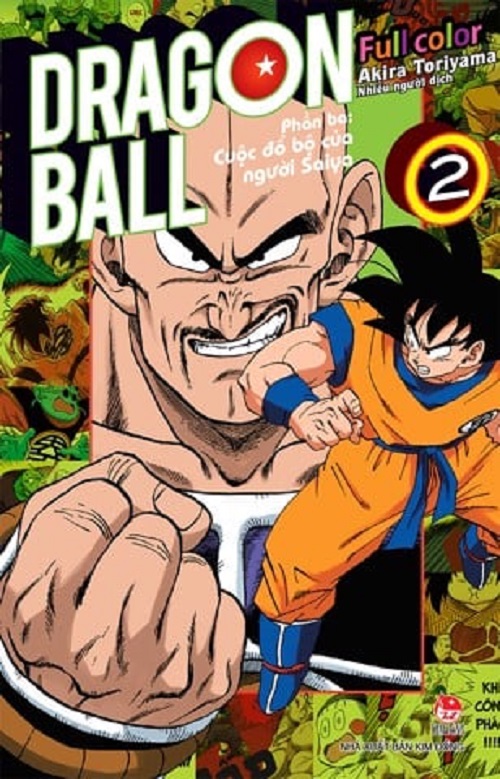 Sách - DRAGON BALL full color - Phần ba: Cuộc đổ bộ của người Saiya - Tập 2