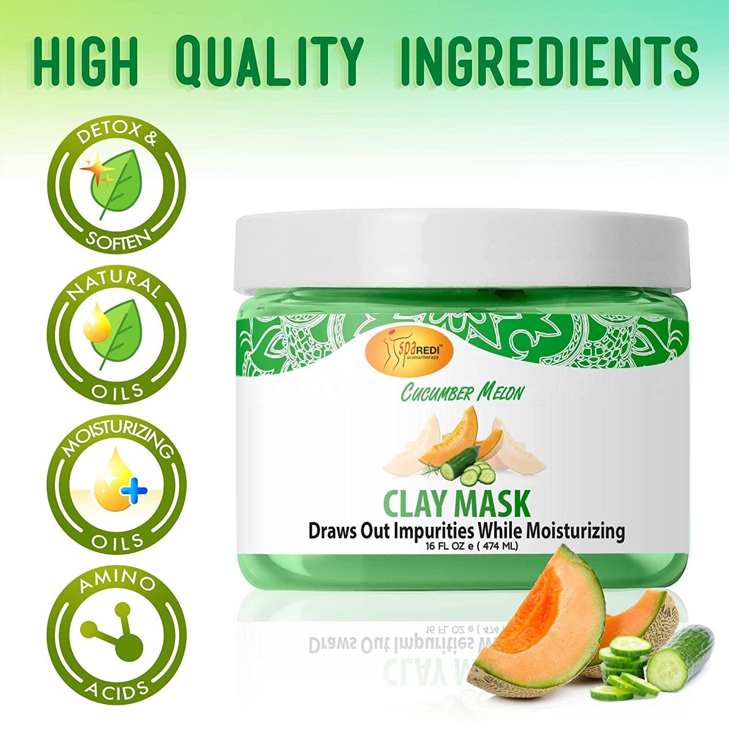 Măt nạ đất sét Pedi Clay Mask mùi Dưa 474 ml