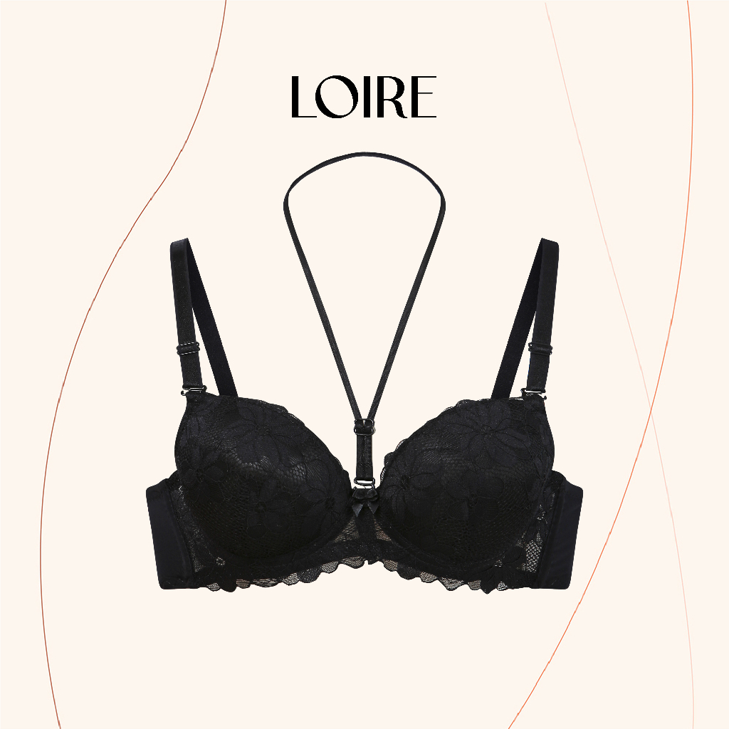 Áo Lót Đệm Dày Hack Ngực Ren Hoa Loirechic BRPU116