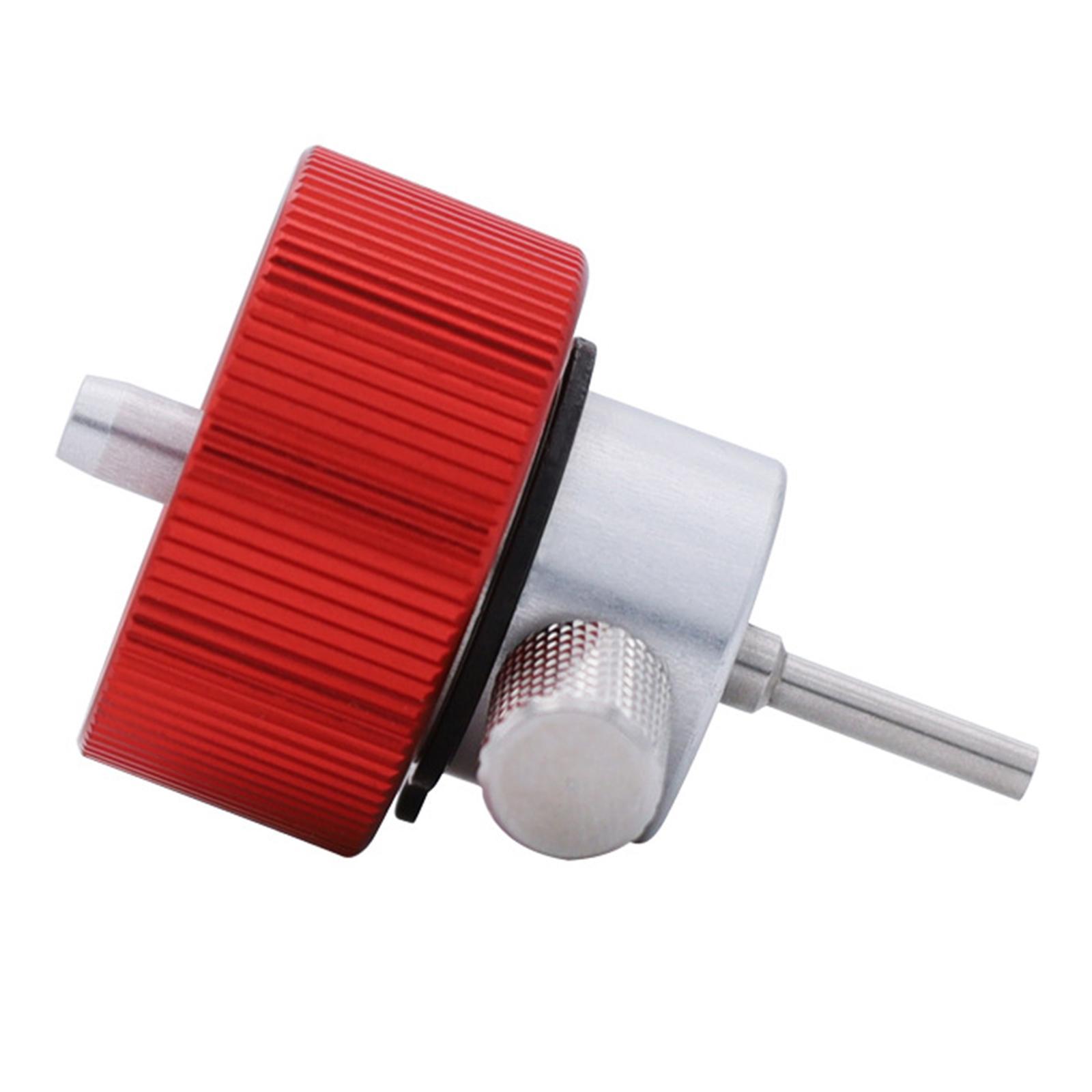 Filling Adapter, Gas Tank Adapter Accessories Refilling Durable Camping Connector Gas Refill Adapter, for Gas Cylinder Camping