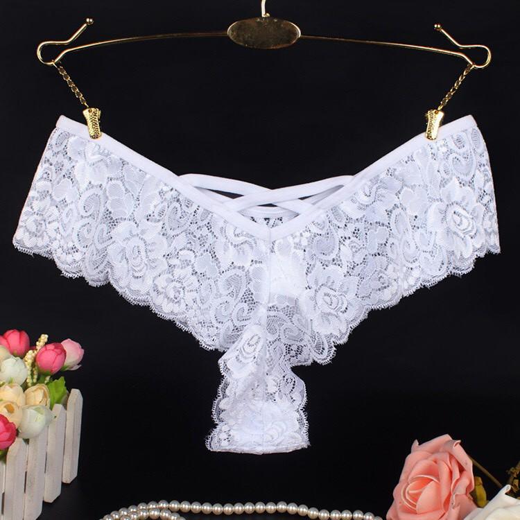 Quần Lọt Khe Gợi Cảm Sexy Ladies Thong Ribbon Ren (WL35)