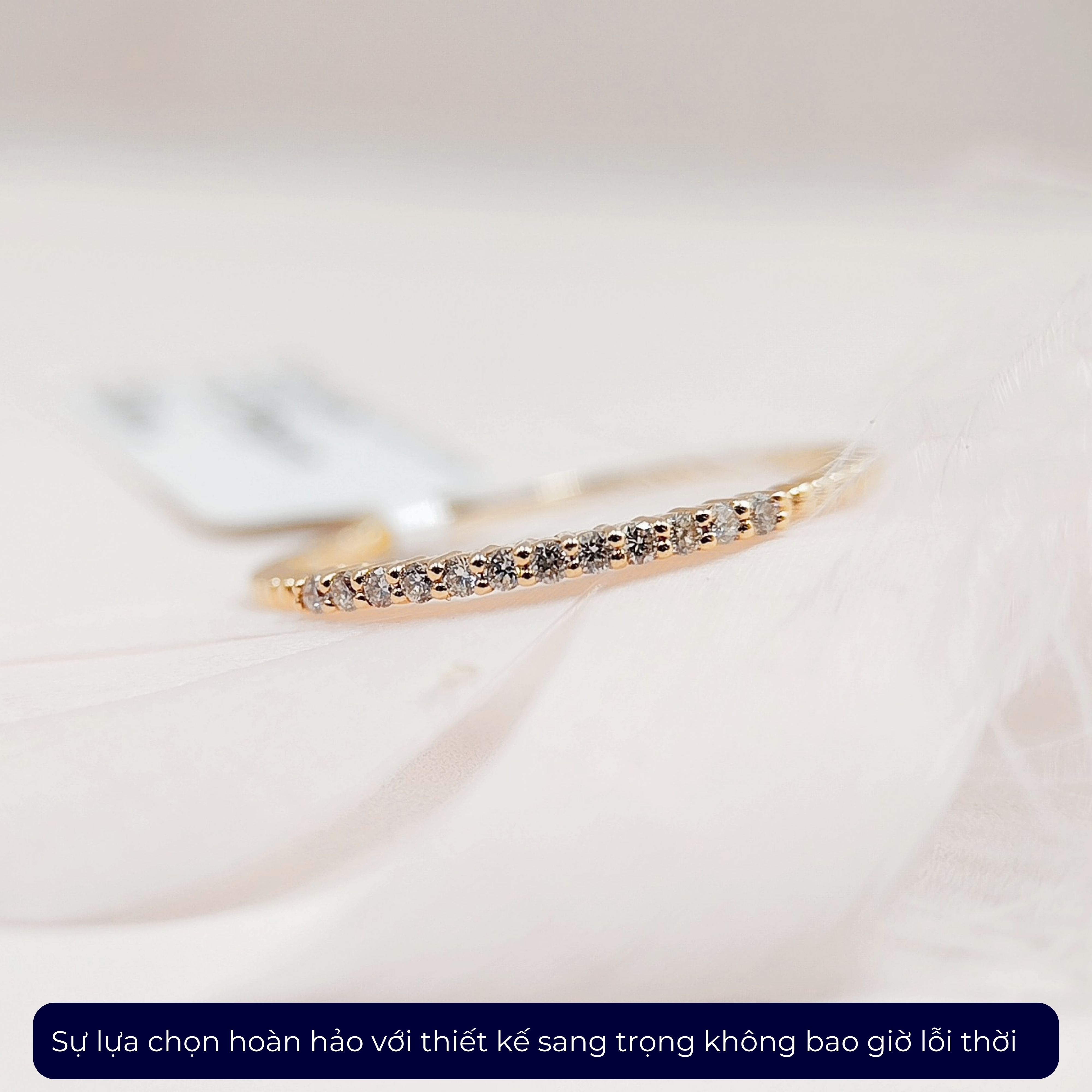 Nhẫn Hồng 18K HK Olwen HA-R000062