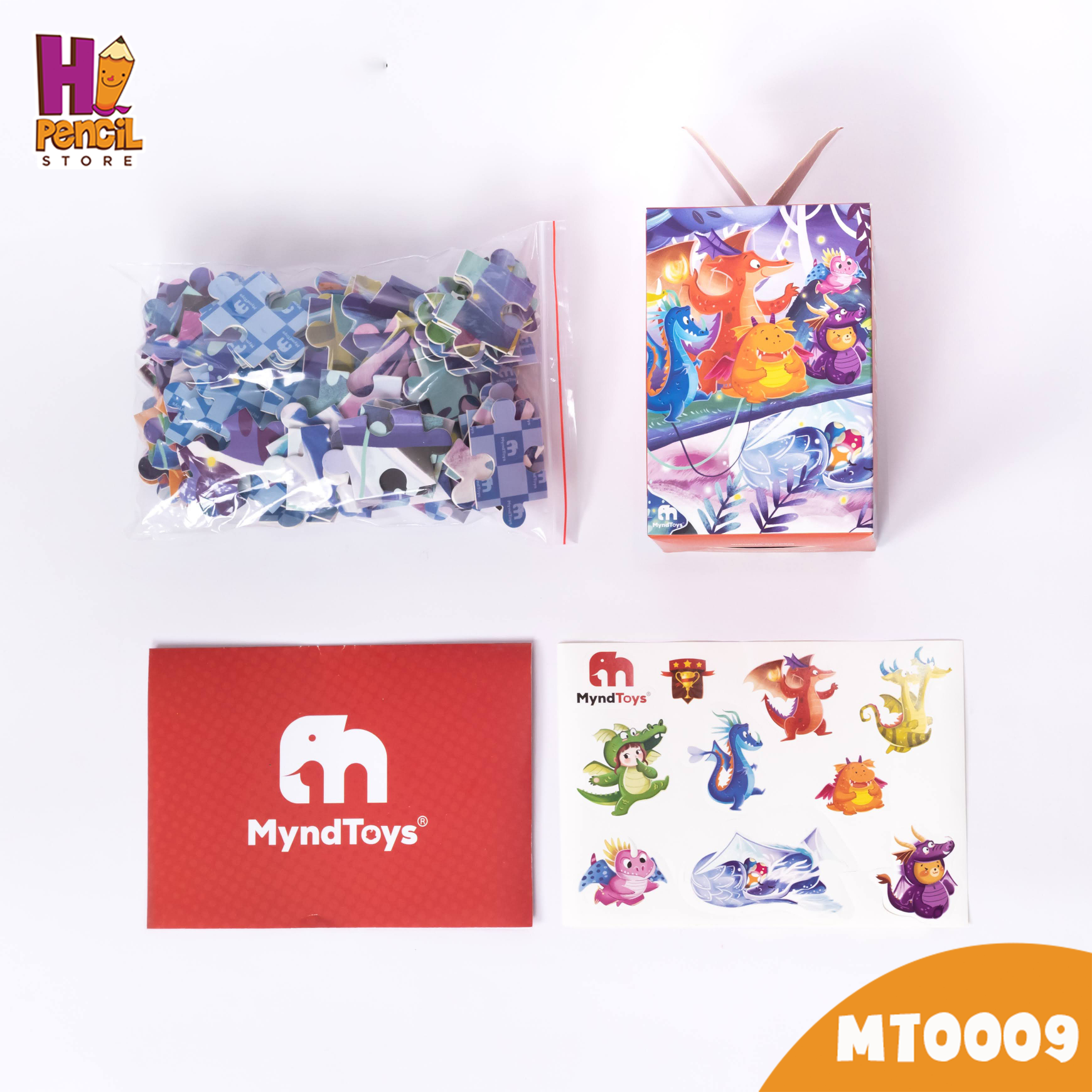 Đồ Chơi Xếp Hình MyndToys Thế Giới Thần Thoại Dragonair Fantasy Puzzle - Sneakout Night