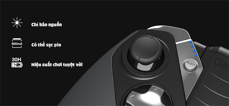 Tay Cầm Chơi Game Bluetooth GameSir G4s - Hàng Nhập Khẩu