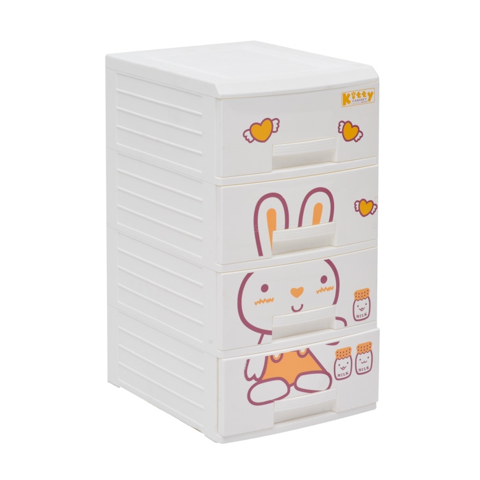 Tủ nhựa 3 tầng, 4 tầng Kitty Song Long