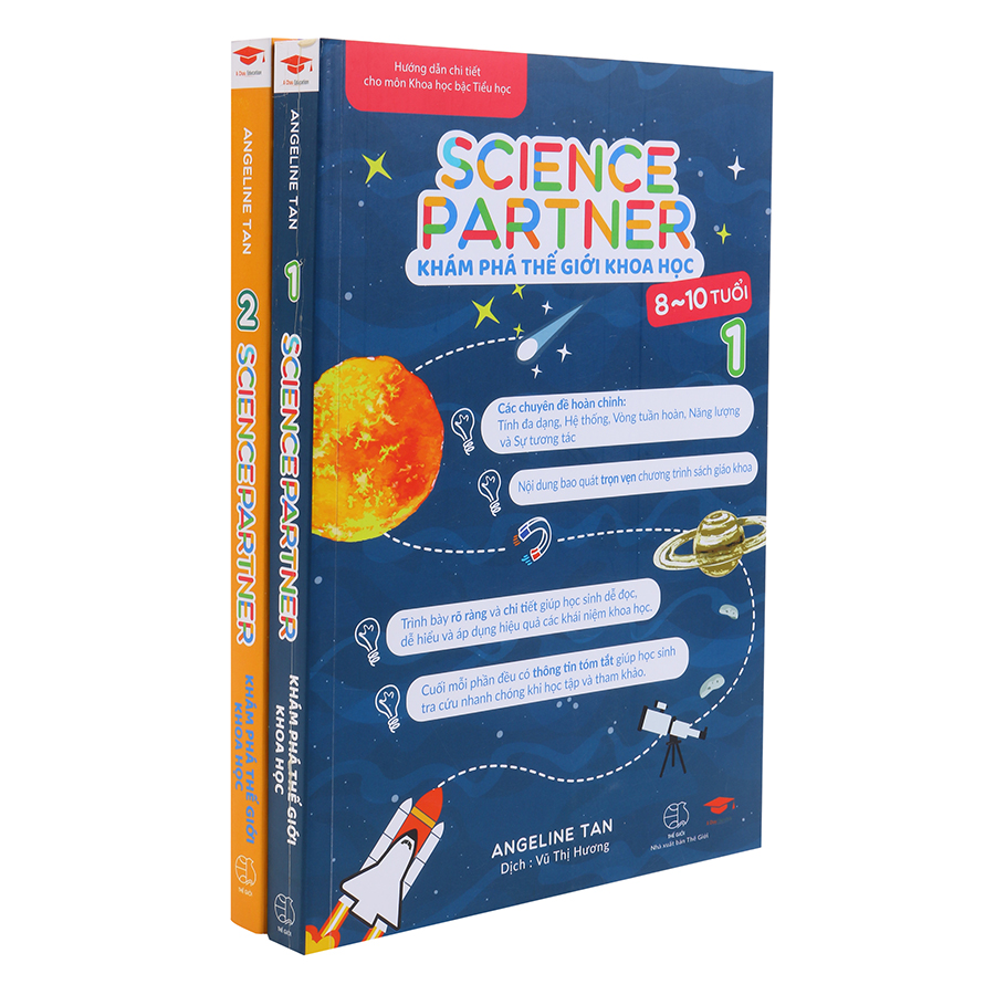 Sách Khám phá thế giới khoa học - Science Partner ( bộ 2 cuốn )