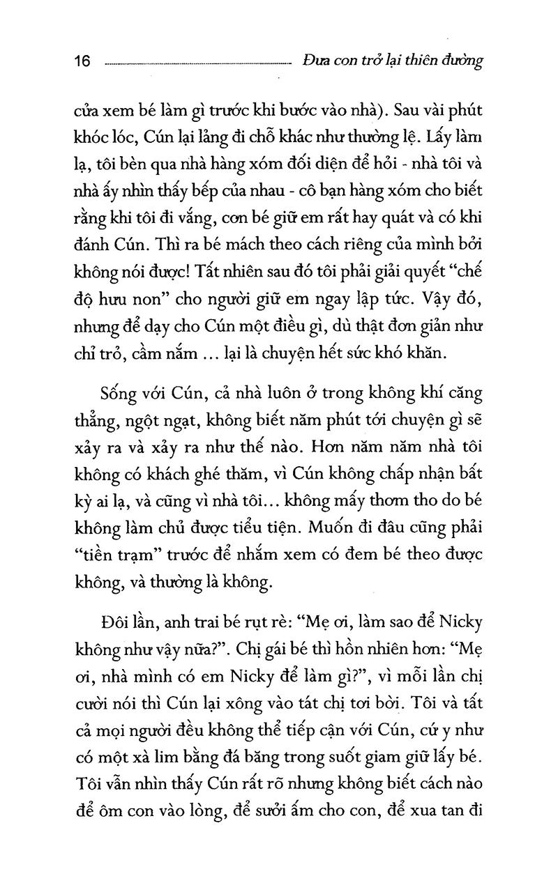 Sách Đưa Con Trở Lại Thiên Đường