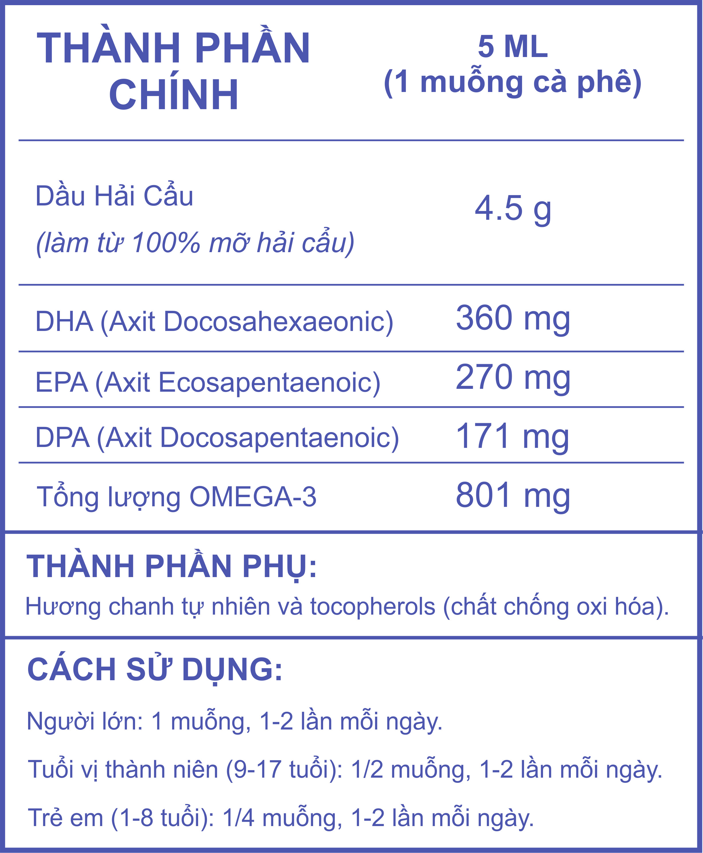 Dầu Hải Cẩu SeaDNA Lemon Seal Oil