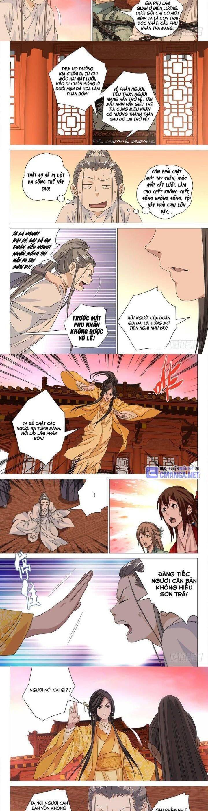 thiên long bát bộ webtoon chapter 70 4