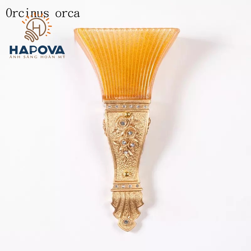 Đèn tường trang trí phòng khách HAPOVA DOMINIC 6123 - Kèm bóng led Chuyên Dụng