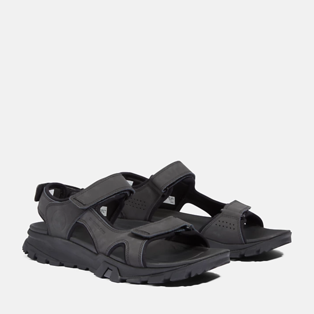 [NEW 2023] Timberland Giày Sandal Nam Lincoln Peak Strap Sandal Màu Đen TB0A5T5G04