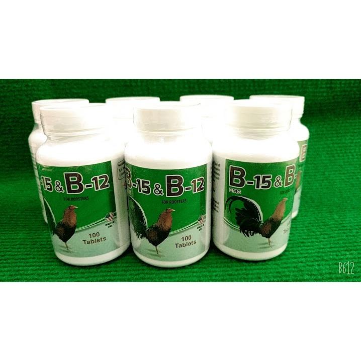 B15 & B12 Thuốc bổ cho gà đá hủ 100 viên