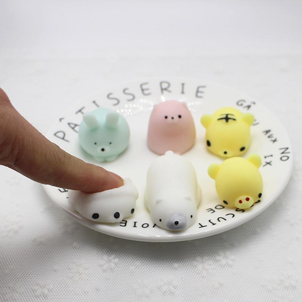 Squishy Mochi, Đồ Chơi Squishy Mochi Hình Thú Cực Dễ Thương