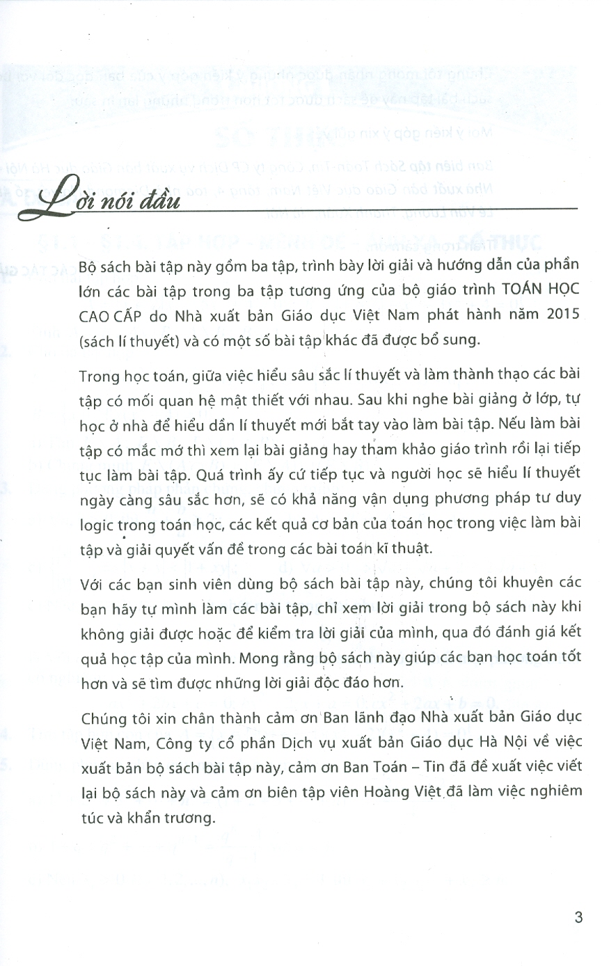 Combo 2 Quyển: Toán Học Cao Cấp, Tập Hai - Giải Tích