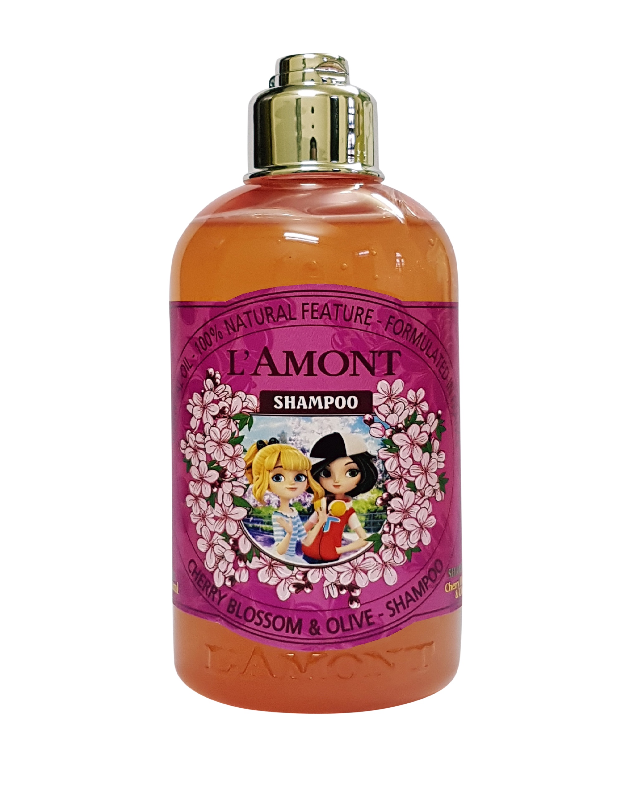 Dầu Gội Cho Bé L'amont En Provence Baby Cherry Blossom Shampoo Hương Hoa Anh Đào Chai 250ml