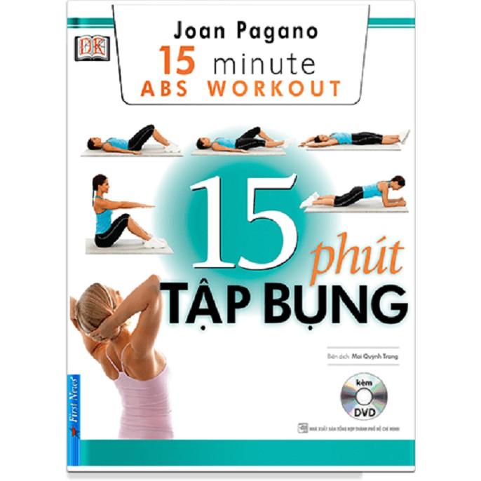 Sách - Combo YOGA cho sức khỏe vững bền + 15 phút tập bụng + 15 phút tập lưng - FirstNews