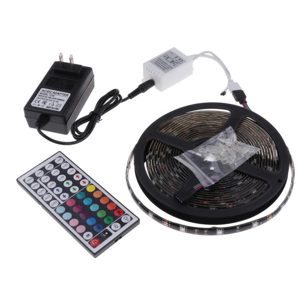 LED Strip Lights with 44 Key Remote Controller for Home Outdoor Decor