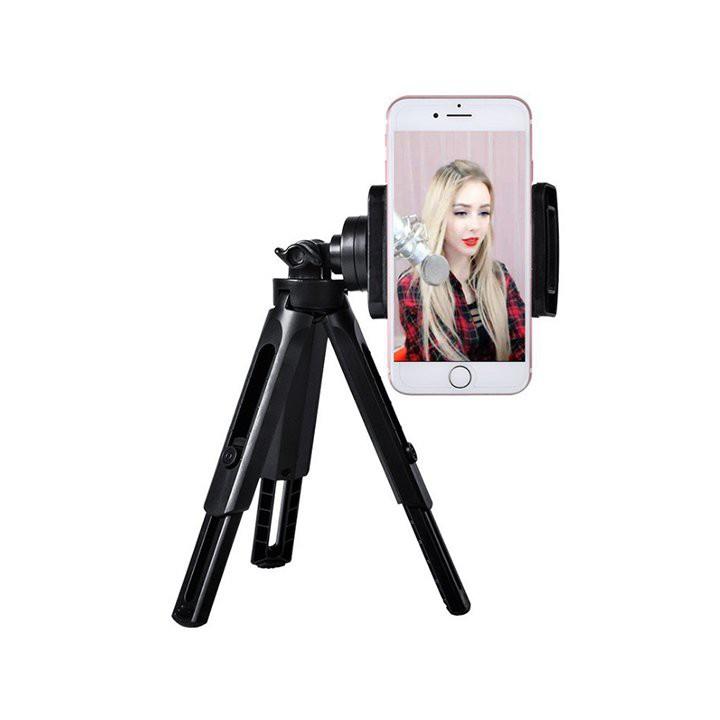 đế tripod chụp ảnh, cây chụp hình 3 chân quay video mini 360 cho smartphone, máy ảnh kỹ thuật số hoặc camera Gopro