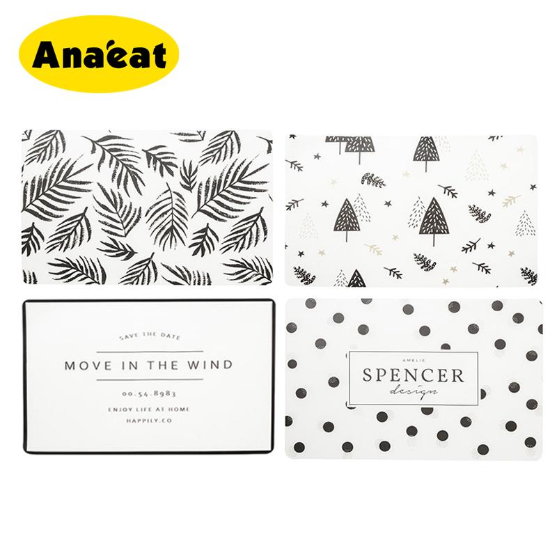 Tấm Lót Bàn ANAEAT Mini Kiểu Bắc Âu Bằng EVA Chống Nước Và Chống Dầu