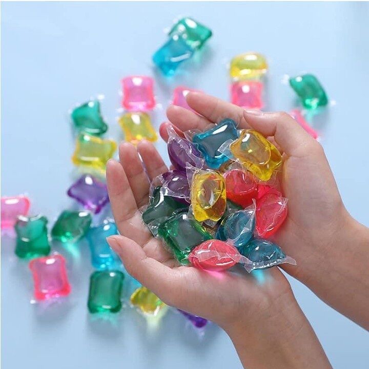 HỘP 30 VIÊN GIẶT XẢ QUẦN ÁO TIỆN DỤNG