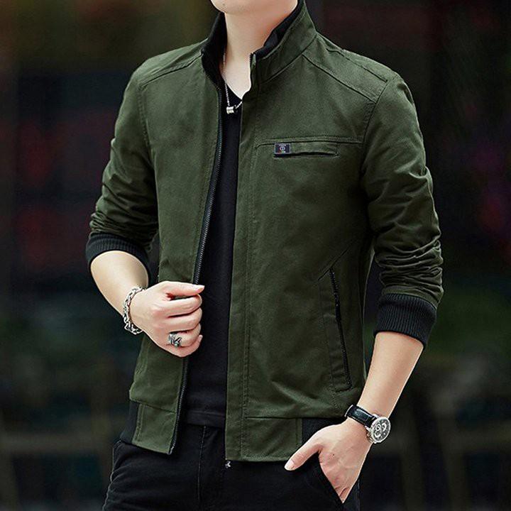Áo khoác nam túi caro chuẩn shop chuẩn shop-A1000 - A1000-KEM