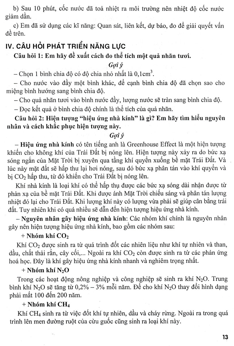 Sách tham khảo- Hướng Dẫn Trả Lời Câu Hỏi Và Bài Tập Khoa Học Tự Nhiên 7 (Dùng Kèm SGK Chân Trời Sáng Tạo)_HA