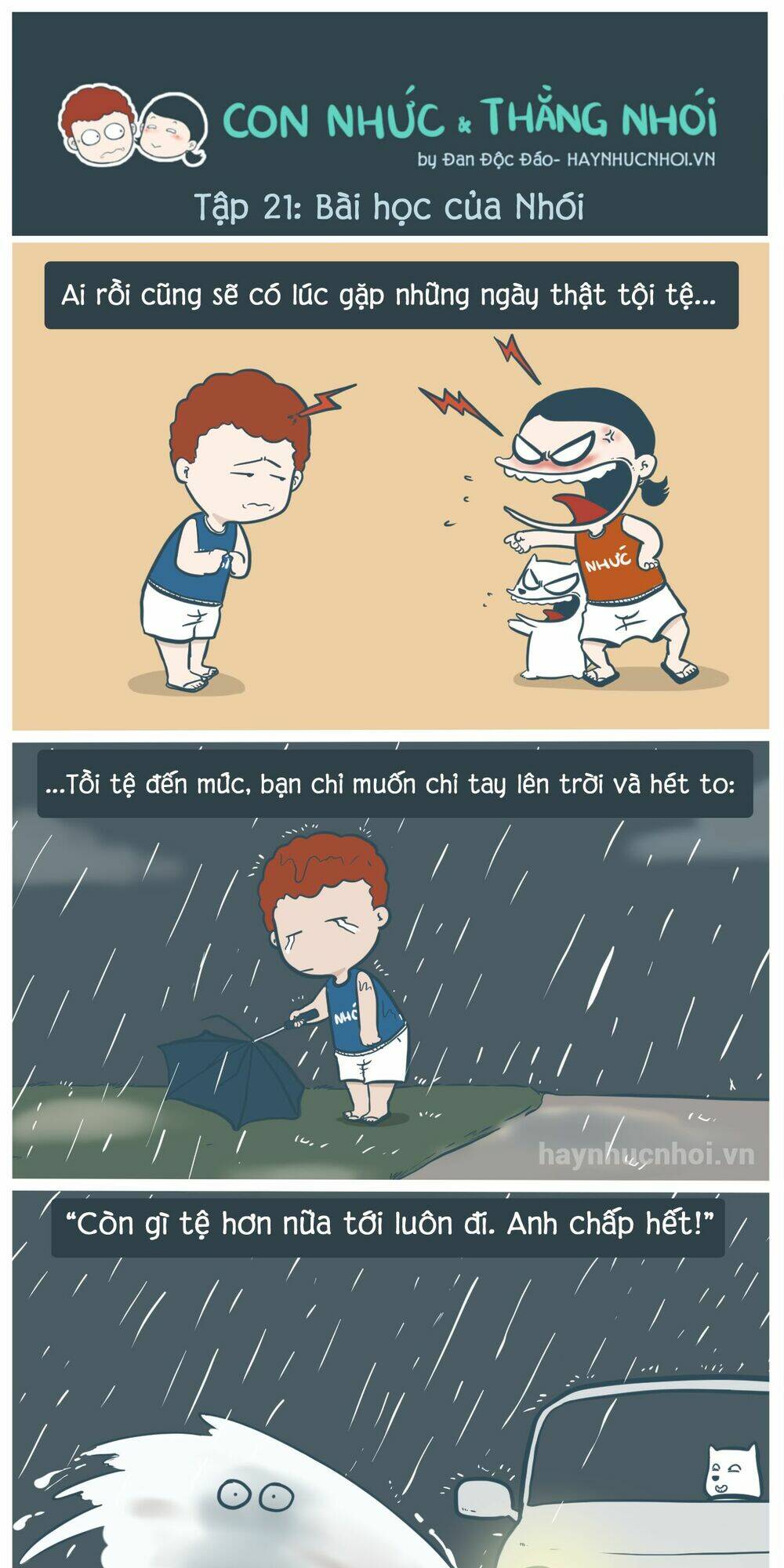 con nhức & thằng nhói chapter 21 2